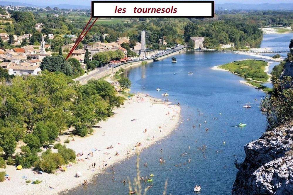 Willa "Les Tournesols" Saint-Martin-dʼArdèche Zewnętrze zdjęcie